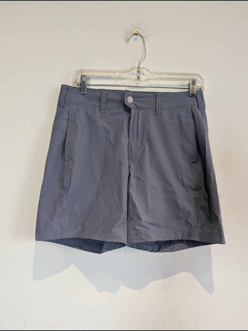 Stio Whiparound Shorts in Slate Gray-Blue, Size 6